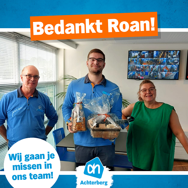 Bedankt Roan!