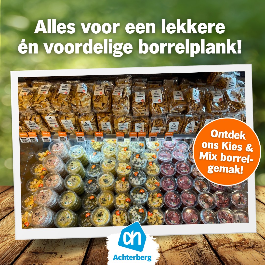 Ontdek ons Kies & Mix borrelgemak!