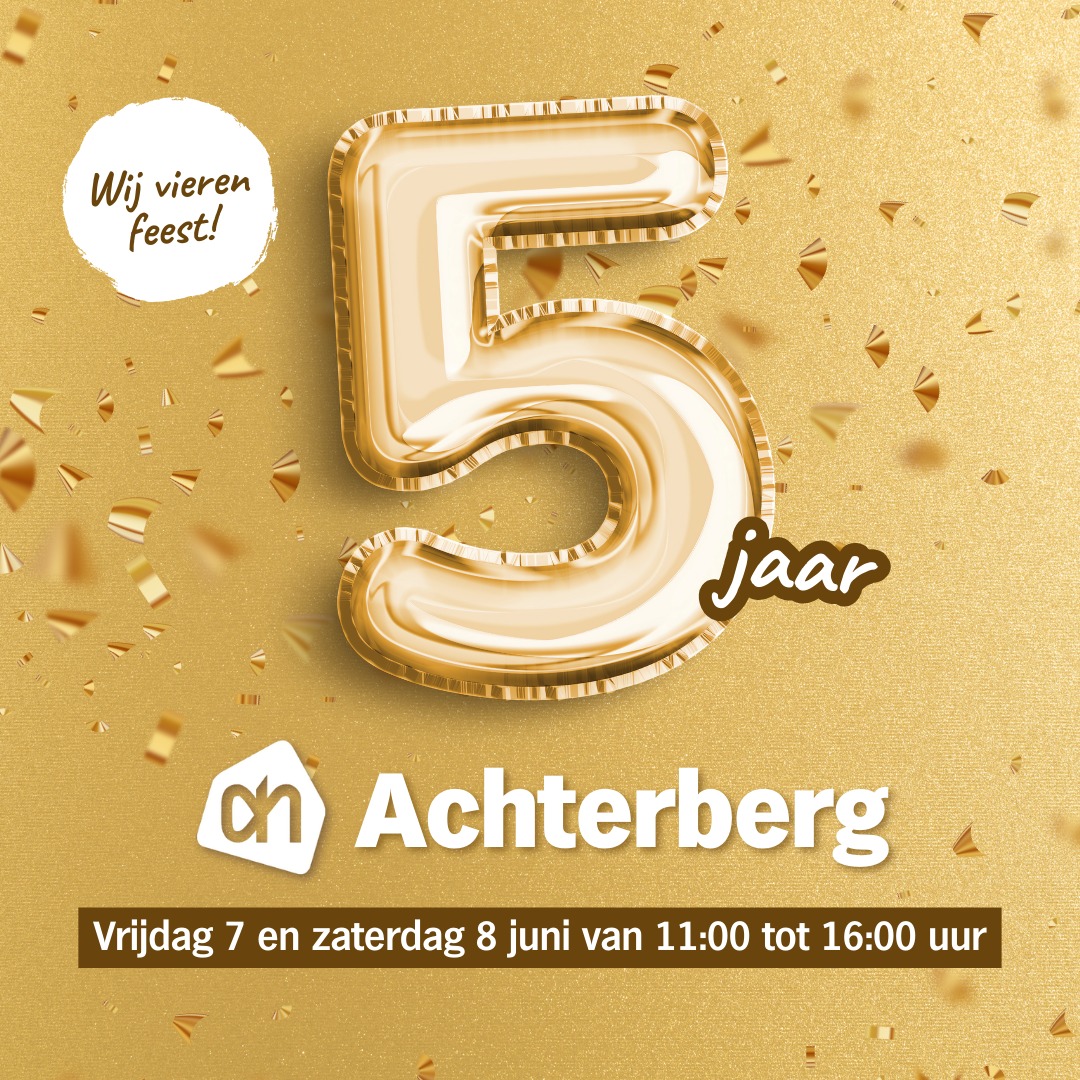 Albert Heijn Achterberg viert feest!