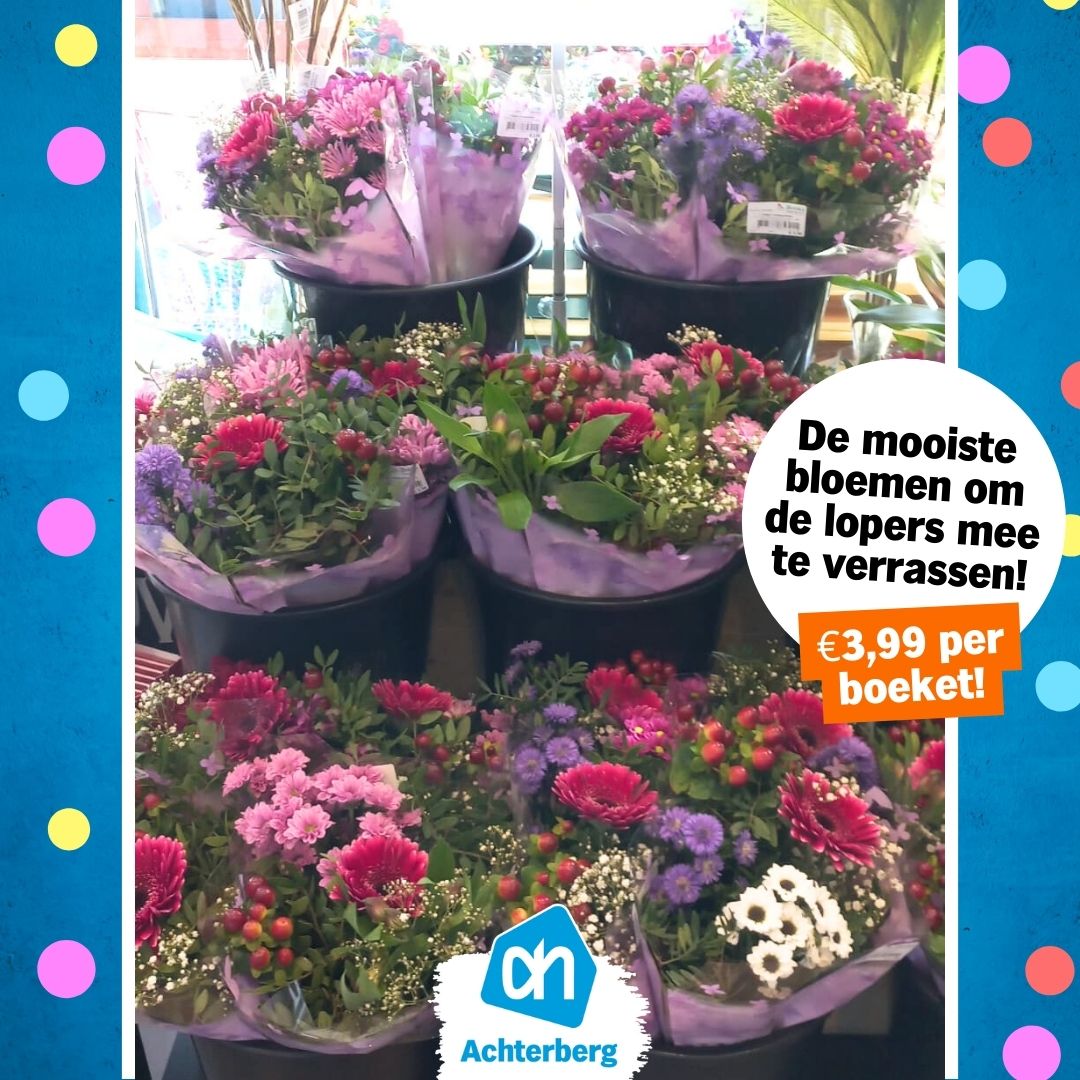 De mooiste bloemen om de lopers mee te verrassen!