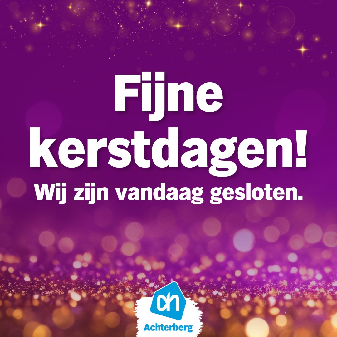 Wij wensen jullie hele fijne kerstdagen!